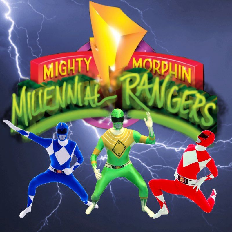 mighty morphin millenial rangers